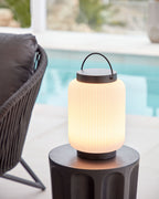 Japandi Tischlampe Verona – Kunststoff, Schwarz – weitere Ansicht