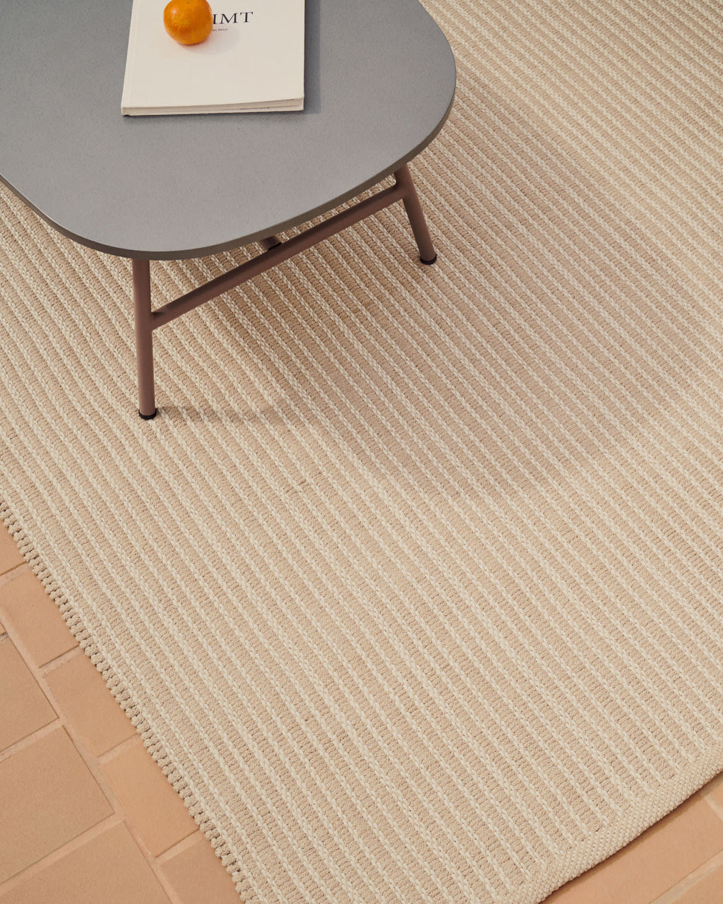 Japandi Teppich Canyet – Stoff, Beige, 160 × 230 cm – weitere Ansicht