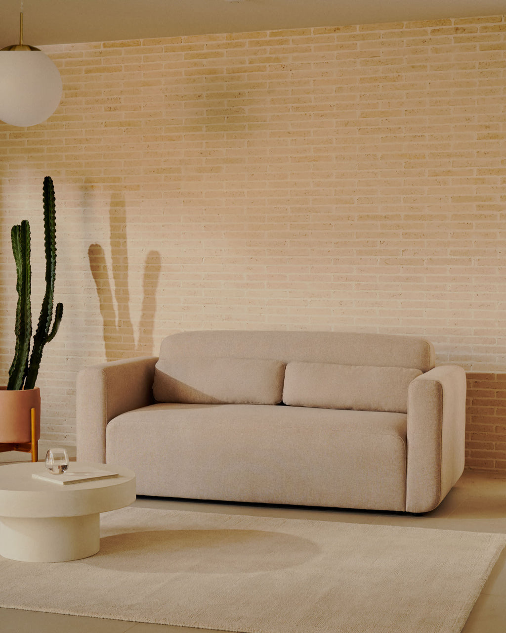 Japandi 2-Sitzer-Modulsofa Neom – Beige, 188 cm – weitere Ansicht