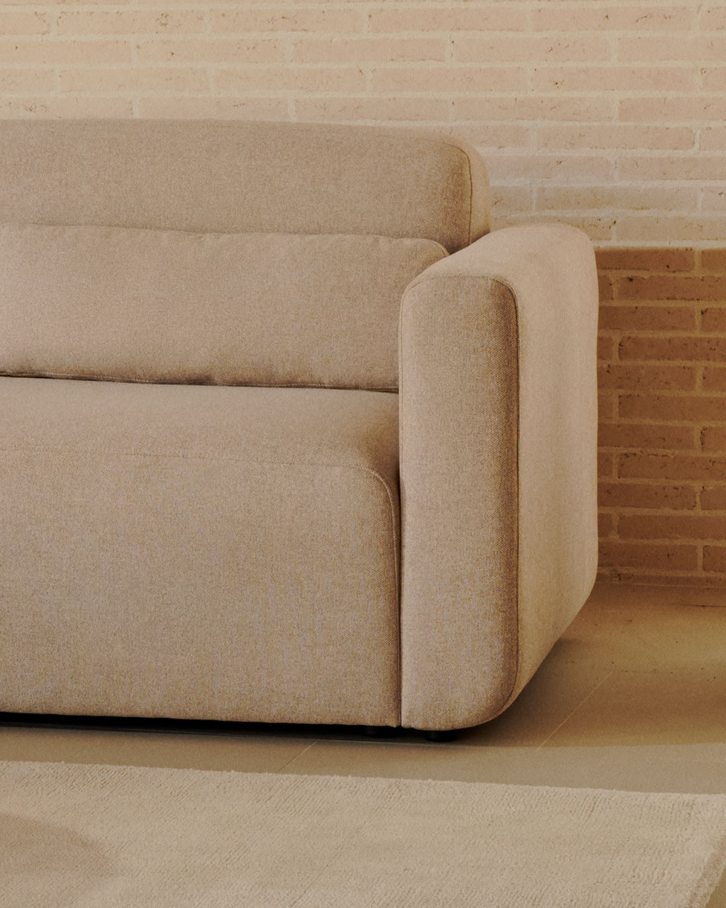 Japandi 2-Sitzer-Modulsofa Neom – Beige, 188 cm – weitere Ansicht