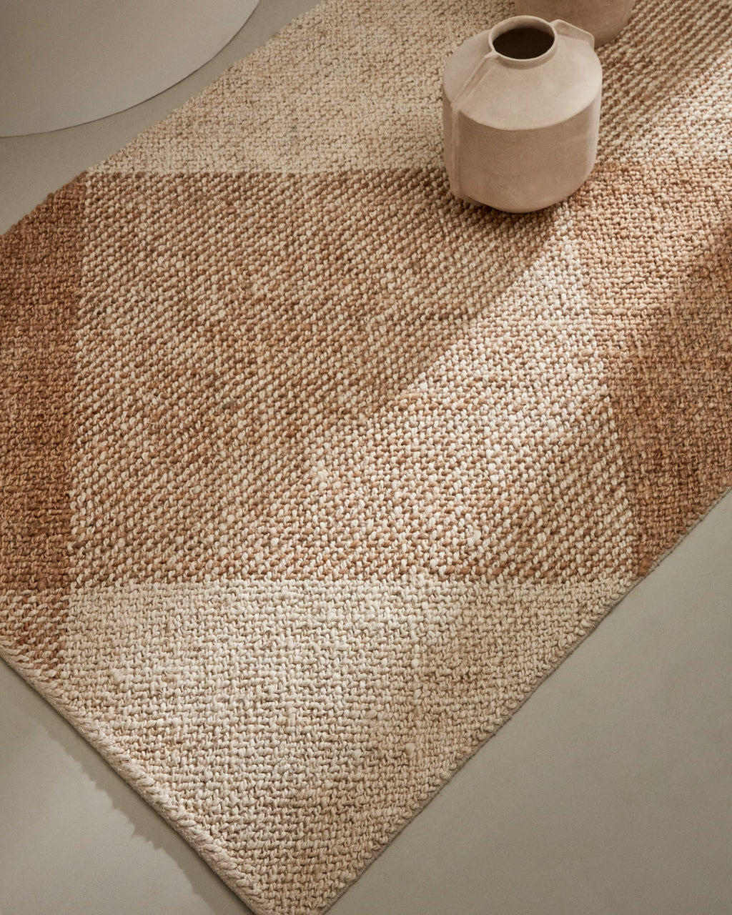Japandi Teppich Maelan – Jute, Braun, 160 × 230 cm – weitere Ansicht
