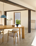 Japandi Ausziehtisch Jondal – Eichenfurnier, Natur, 200–286 × 100 cm – weitere Ansicht