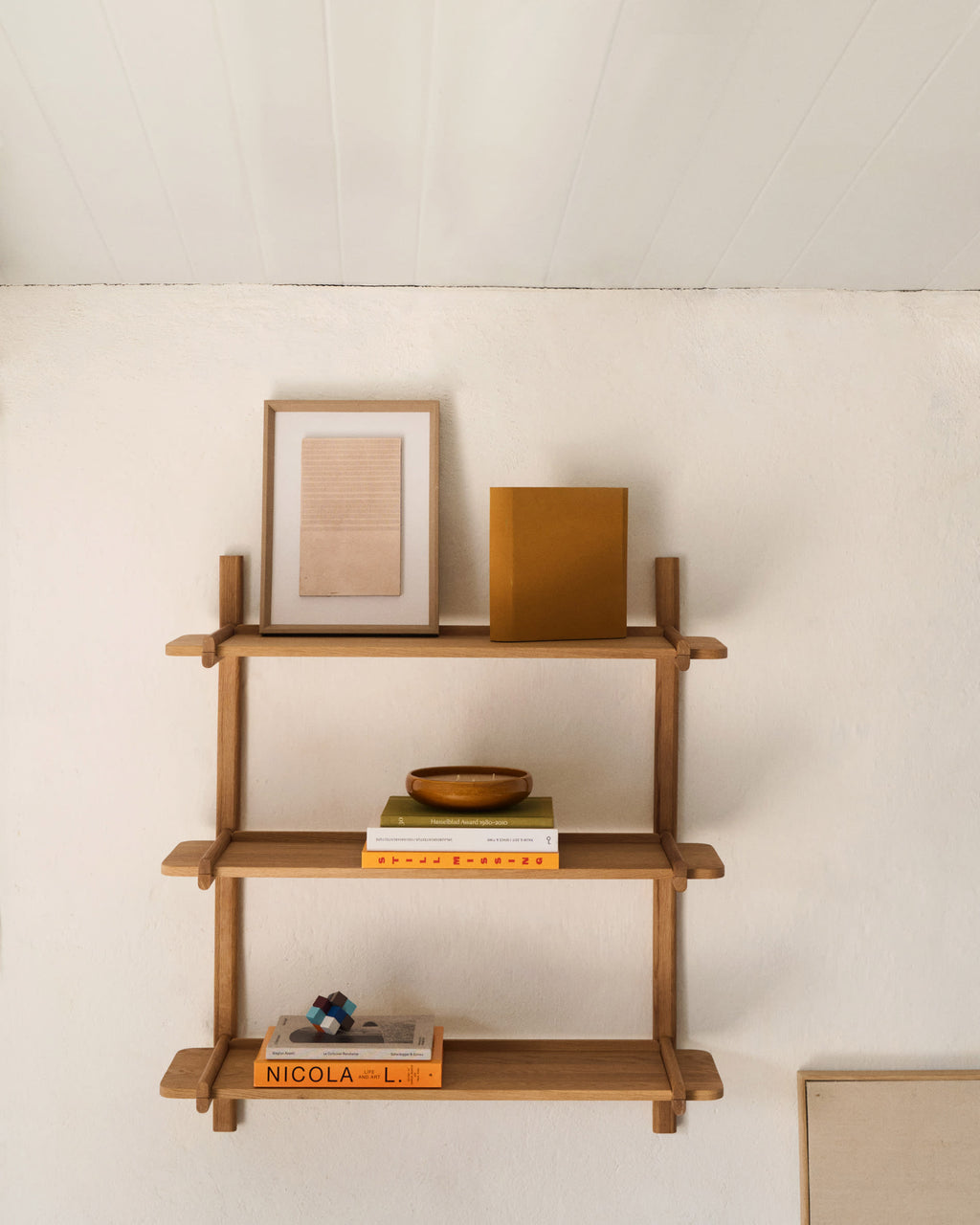 Japandi Regal Sitra – Eiche, Natur, 90 cm – weitere Ansicht