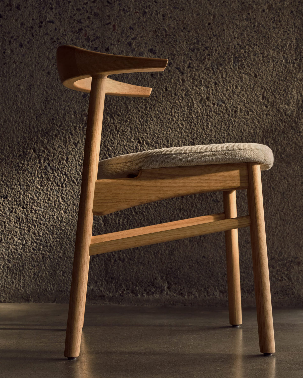 Japandi Stuhl Timons – Natur, Beige – weitere Ansicht