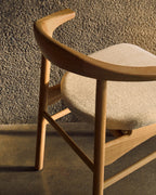 Japandi Stuhl Timons – Natur, Beige – weitere Ansicht