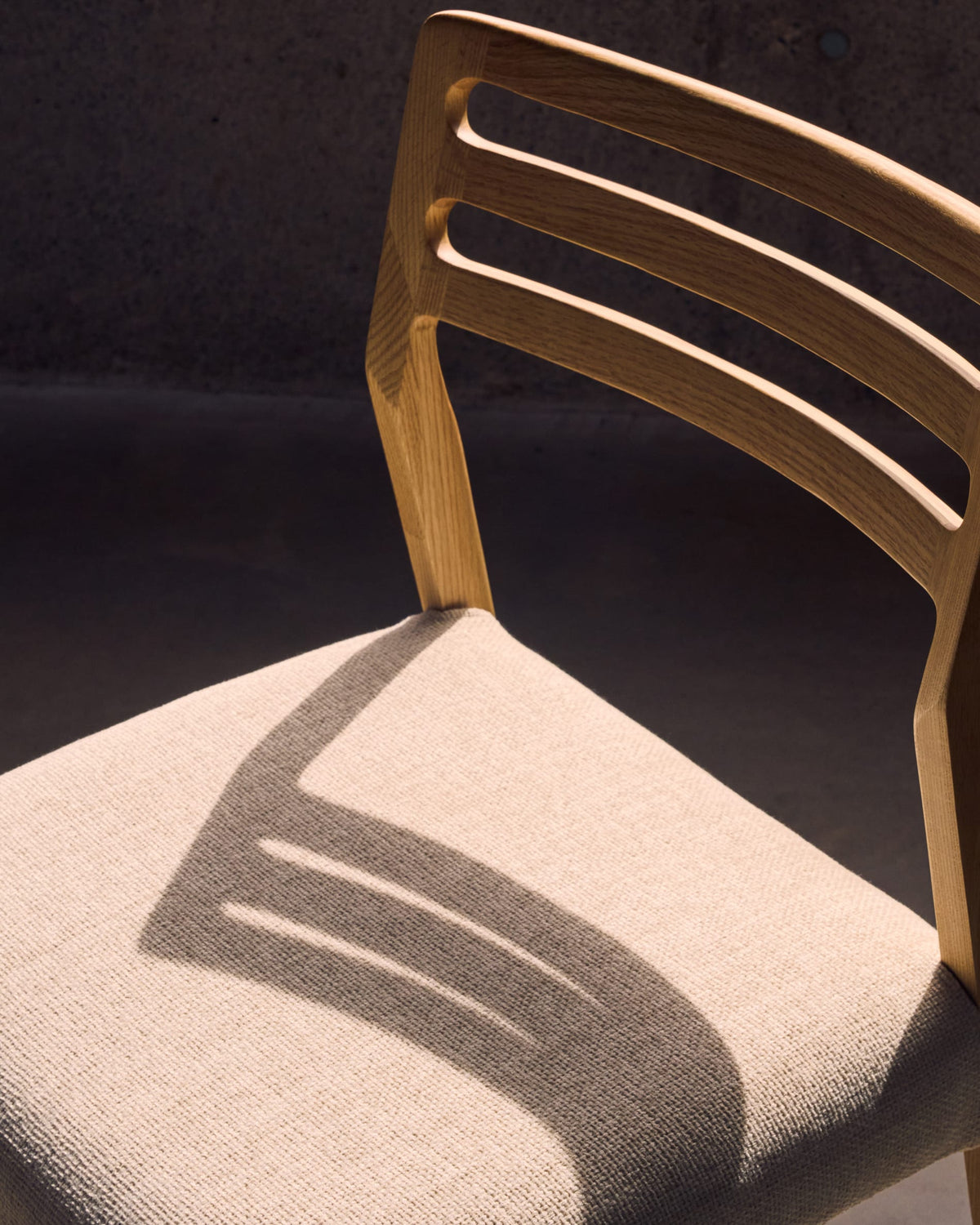 Japandi Stuhl Cudia – Natur, Beige – weitere Ansicht