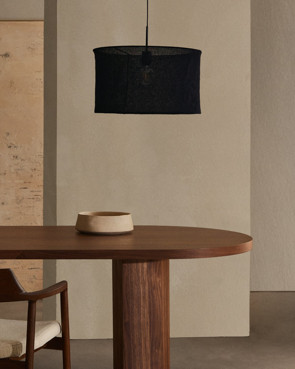 Japandi Esstisch Nealy – Holzwerkstoff, Braun, 200 × 100 cm – weitere Ansicht