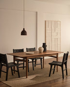Japandi Wandbild Klis – Leinen, Weiß, 120 × 200 cm – weitere Ansicht