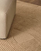 Japandi Teppich Domm – Wolle, Beige, 200 × 300 cm – weitere Ansicht