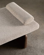 Japandi Chaiselongue Topaz – Chenille, Beige, 200 cm – weitere Ansicht