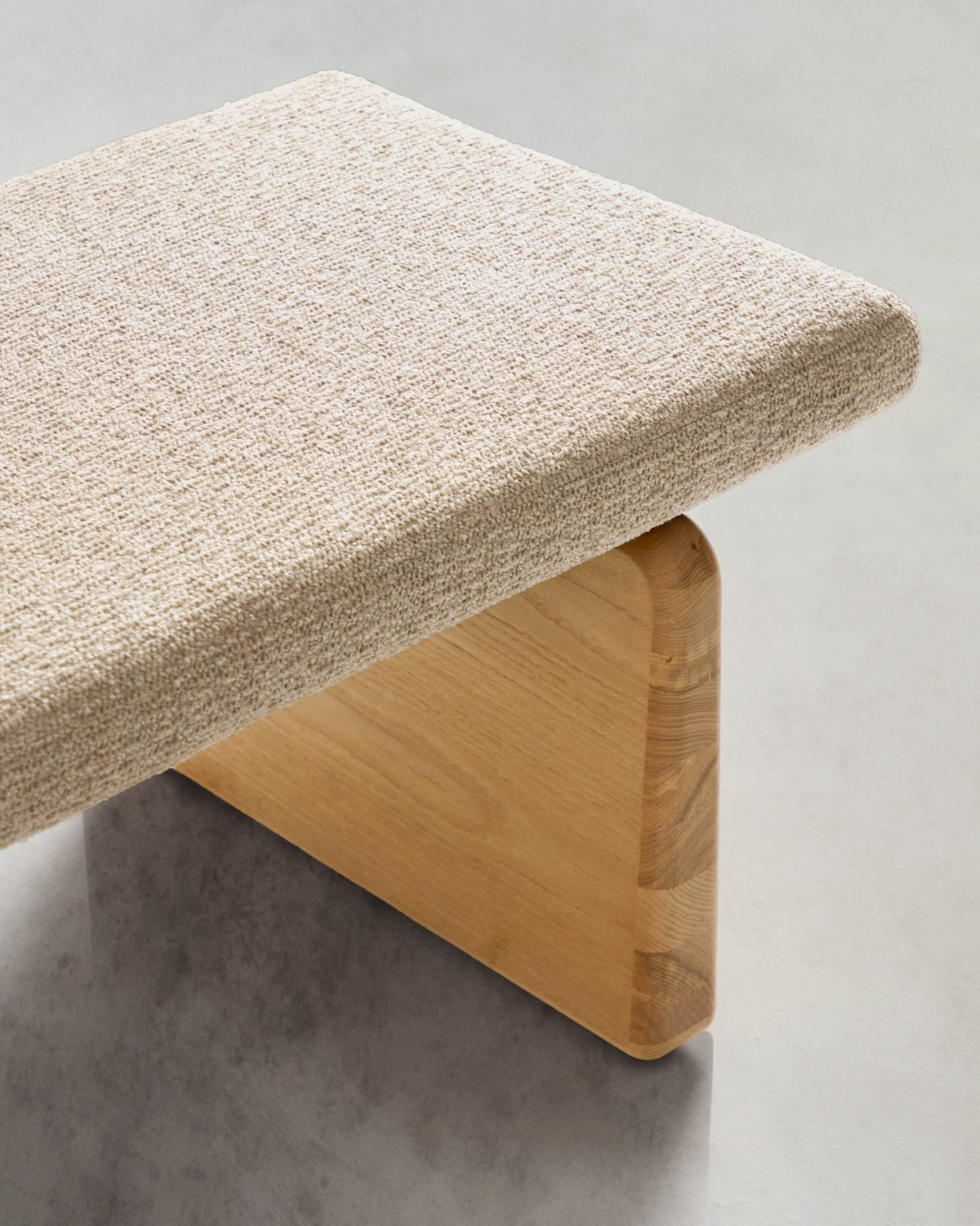 Japandi Polsterbank Topaz – Natur, Beige, 150cm – weitere Ansicht