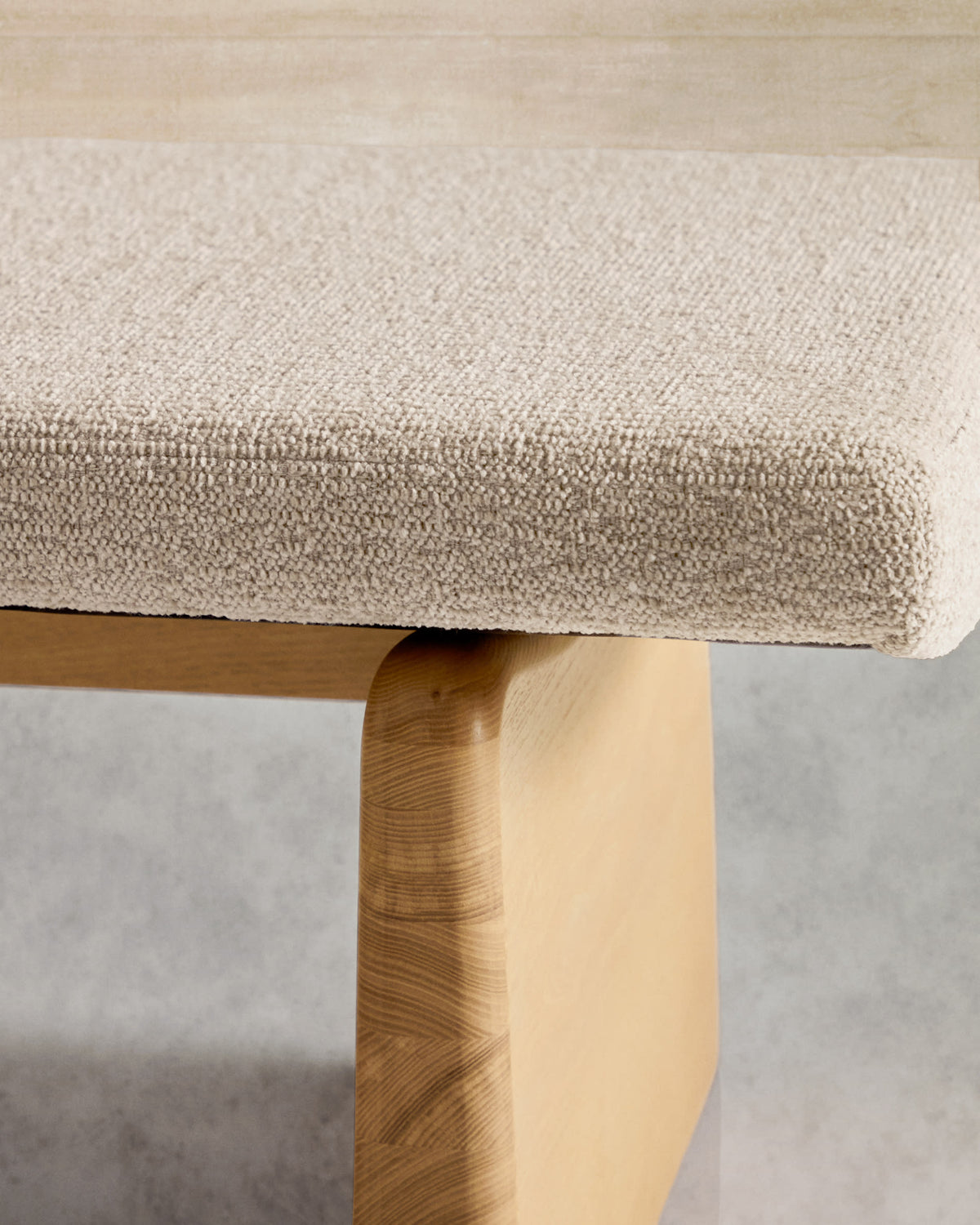 Japandi Polsterbank Topaz – Natur, Beige, 150cm – weitere Ansicht