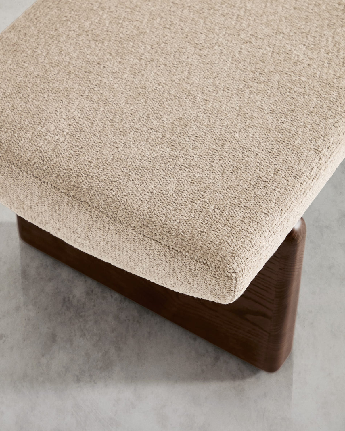 Japandi Polsterbank Topaz – Beige, 150cm – weitere Ansicht