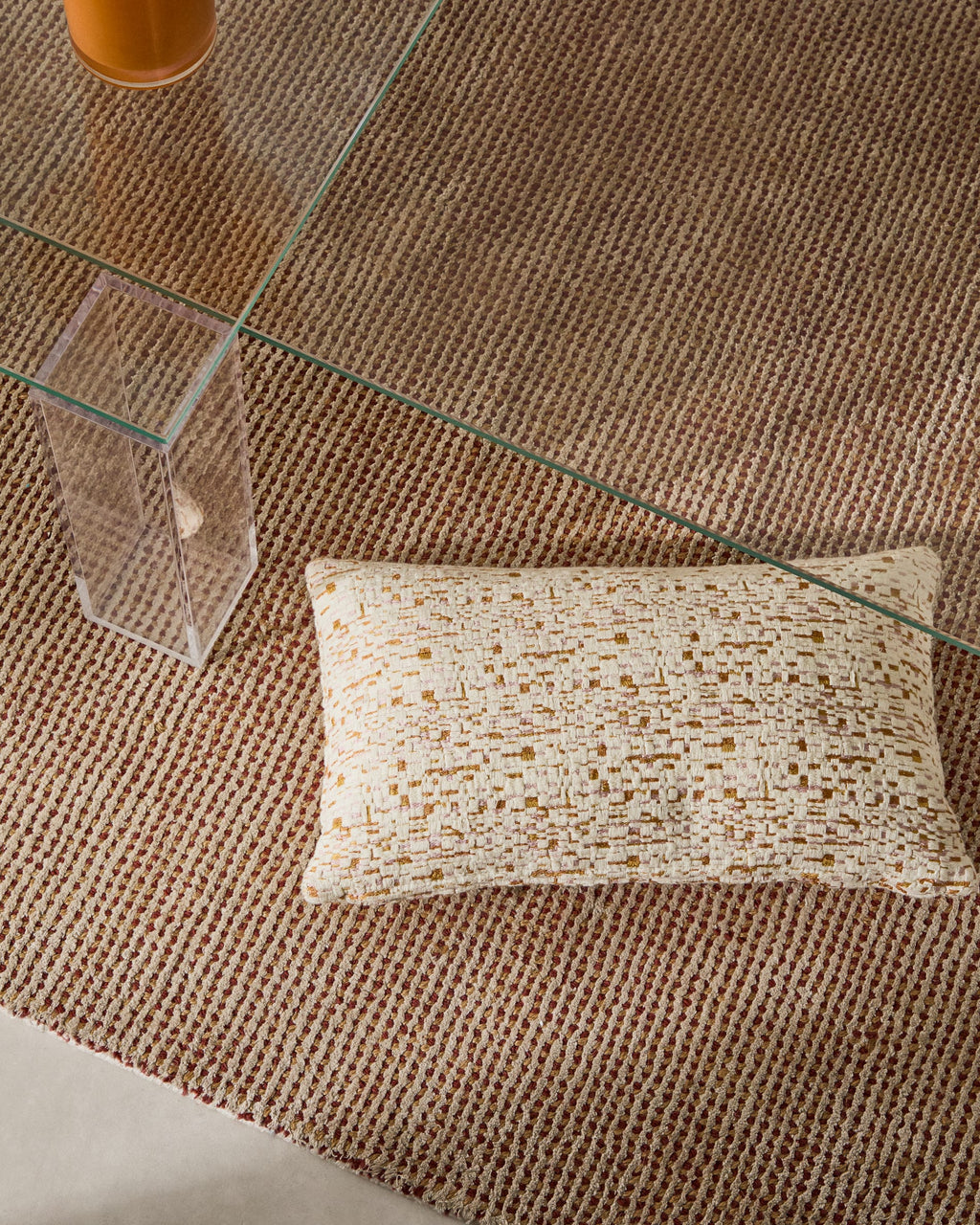Japandi Kissenbezug Manma – Stoff, Mehrfarbig, 30 × 50 cm – weitere Ansicht