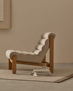 Japandi Sessel Magira – Eiche, Beige – weitere Ansicht