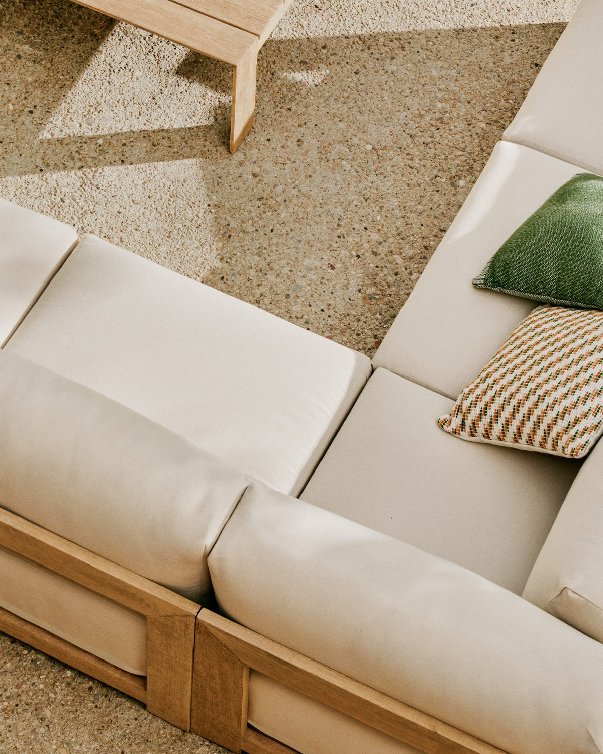 Japandi 5-Sitzer-Ecksofa Ambra – Akazie, 248 cm – weitere Ansicht