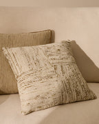 Japandi Kissenbezug Anuba – Stoff, Beige, 45 × 45 cm – weitere Ansicht