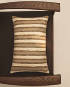Japandi Kissenbezug Dorevi – Stoff, Ecru, 40 × 60 cm – weitere Ansicht