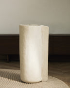 Japandi Vase Mireni – Papier, Beige, 67 cm – weitere Ansicht