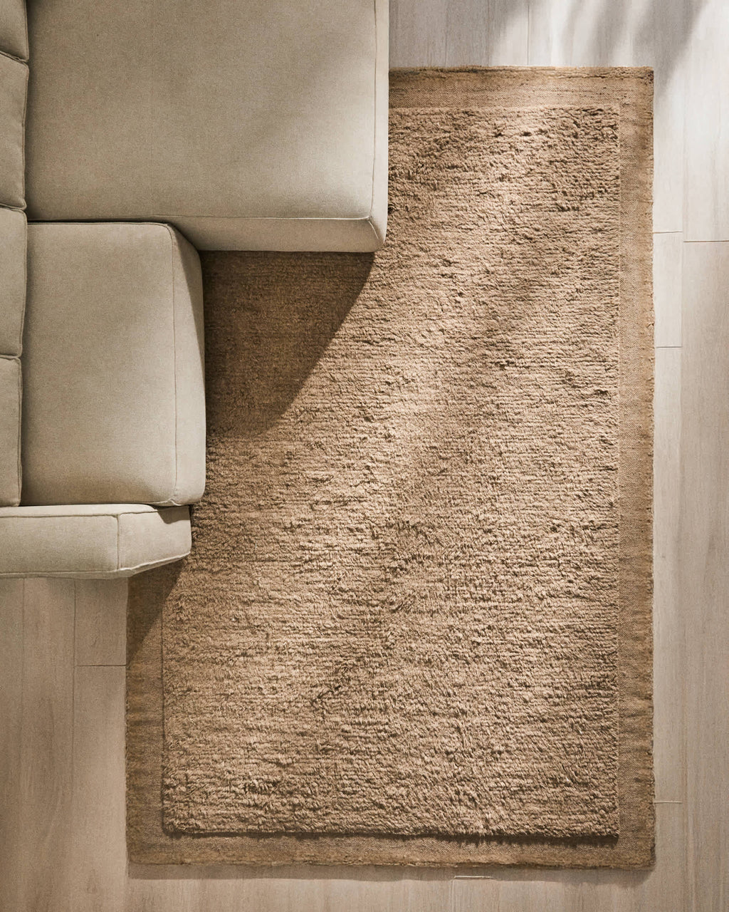 Japandi Teppich Marely – Wolle, Beige, 300 × 200 cm – weitere Ansicht