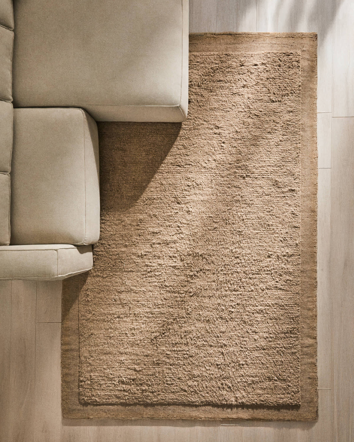 Japandi Teppich Marely – Wolle, Beige, 300 × 200 cm – weitere Ansicht