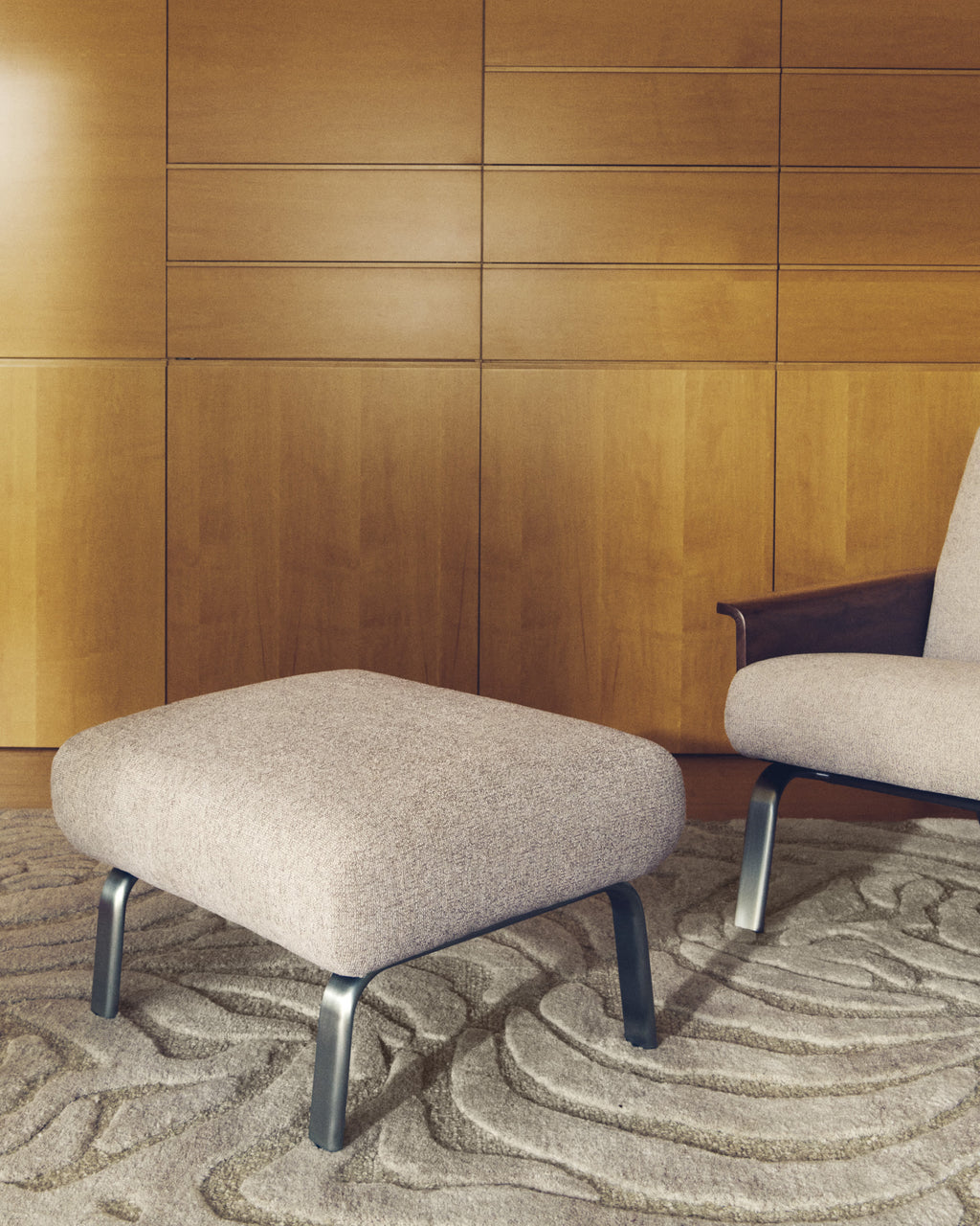 Japandi Teppich Tribet – Wolle, Beige, 200 × 300 cm – weitere Ansicht