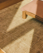 Japandi Teppich Eloda – Wolle, Senfgelb, 160 × 230 cm – weitere Ansicht