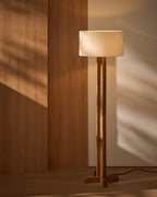 Japandi Stehlampe Niani – Natur, Weiß – weitere Ansicht