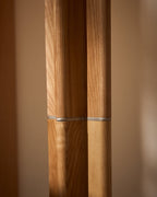 Japandi Stehlampe Niani – Natur, Weiß – weitere Ansicht