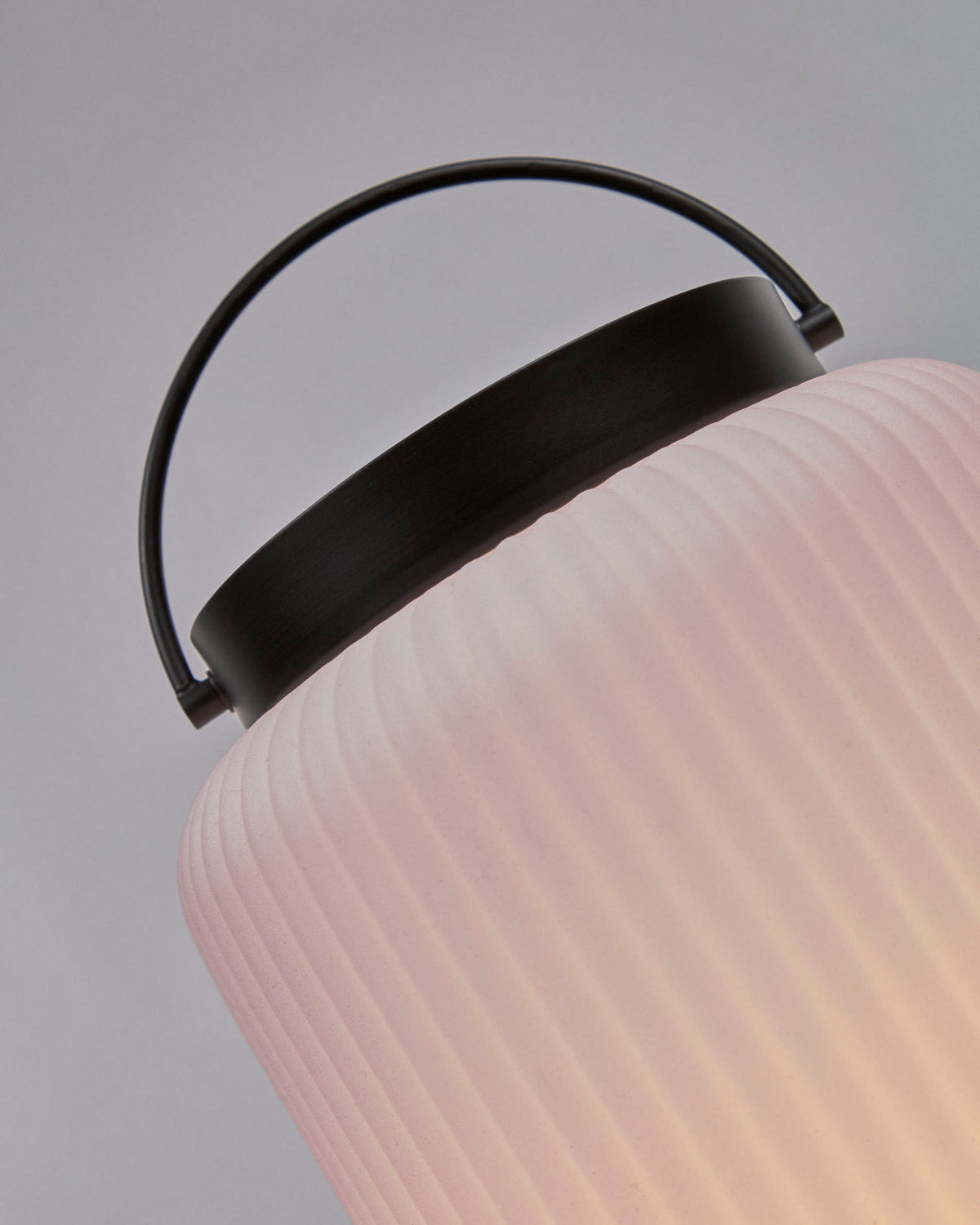 Japandi Tischlampe Verona – Kunststoff, Schwarz – weitere Ansicht