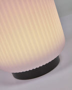 Japandi Tischlampe Verona – Kunststoff, Schwarz – weitere Ansicht