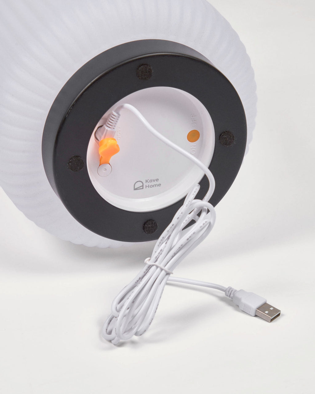 Japandi Tischlampe Verona – Kunststoff, Schwarz – weitere Ansicht