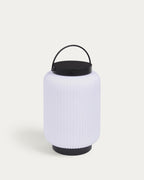 Japandi Tischlampe Verona – Kunststoff, Schwarz – Produktansicht