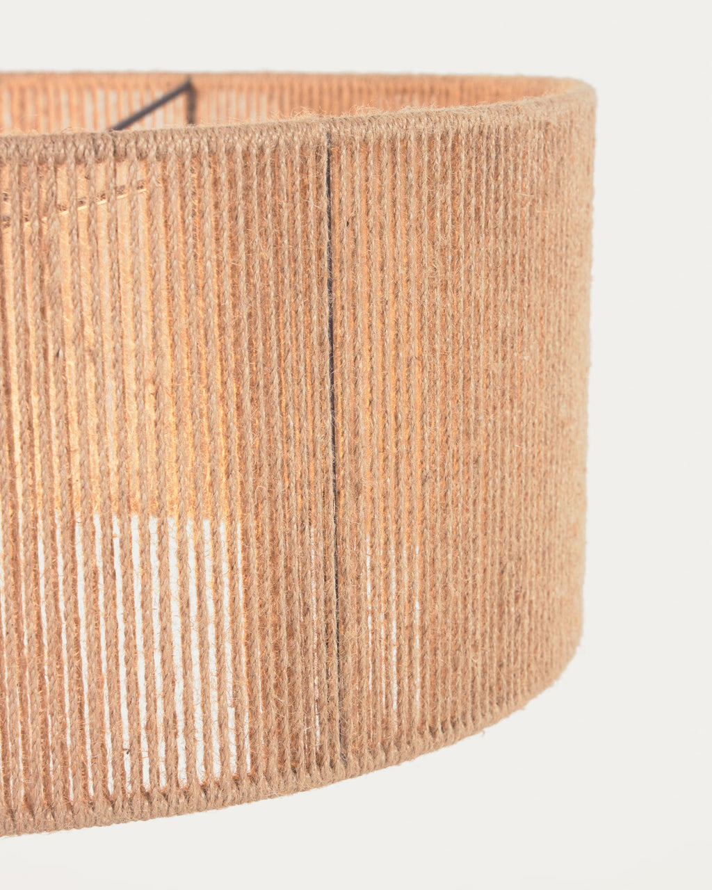 Japandi Lampenschirm Crista – Jute, Braun, Ø 47 cm – weitere Ansicht