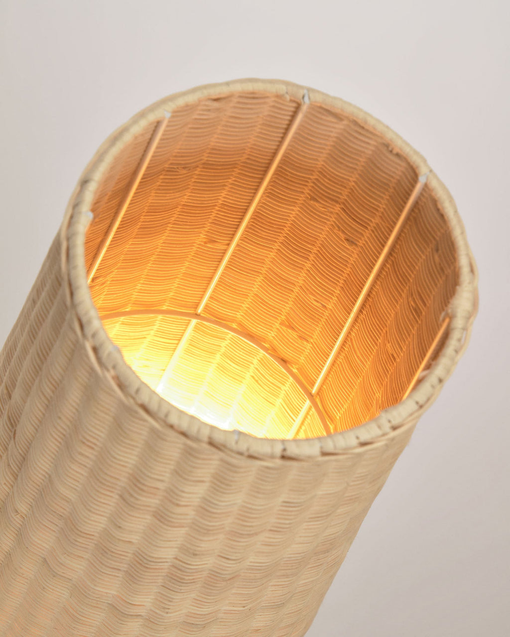 Japandi Stehlampe Kamaria – Rattan, Natur – weitere Ansicht