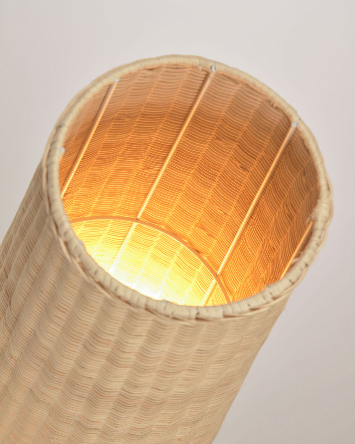 Japandi Stehlampe Kamaria – Rattan, Natur – weitere Ansicht