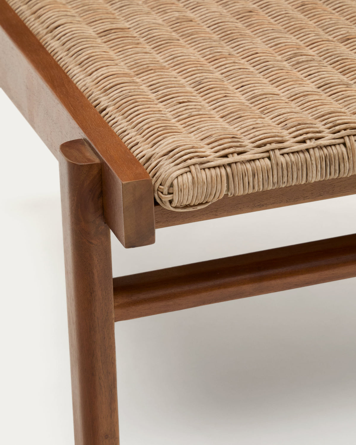 Japandi Sessel Itani – Teakholz, Braun – weitere Ansicht