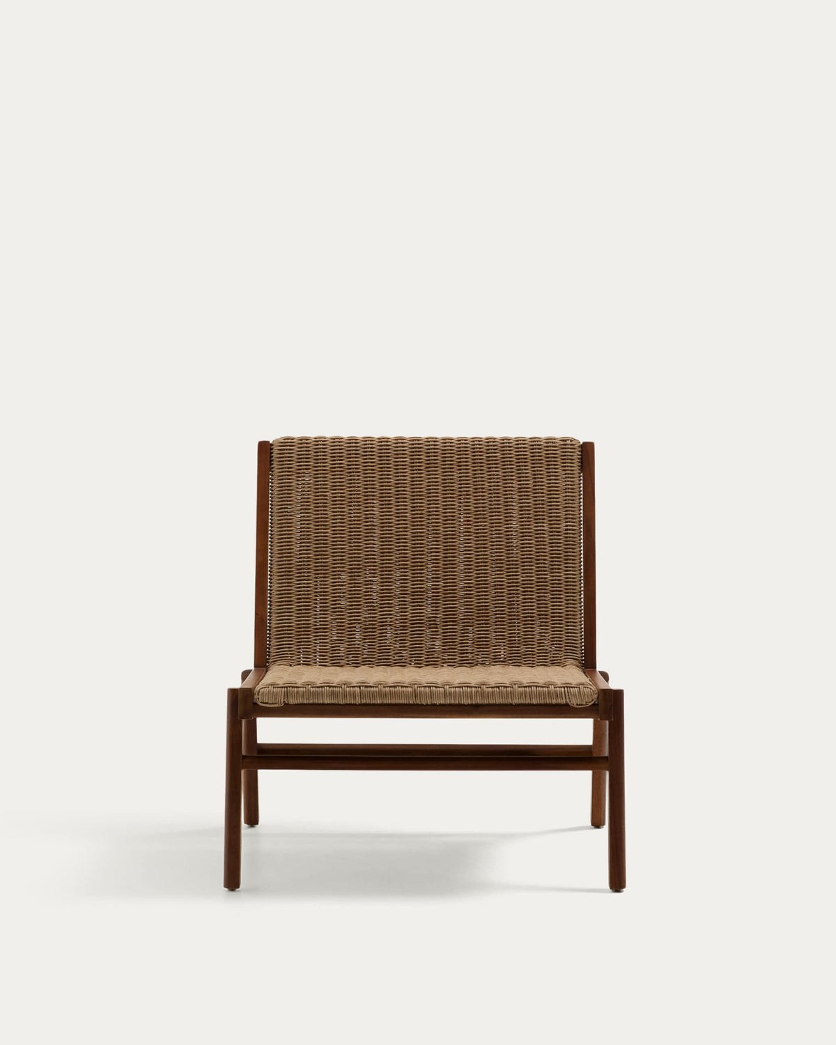 Japandi Sessel Itani – Teakholz, Braun – weitere Ansicht