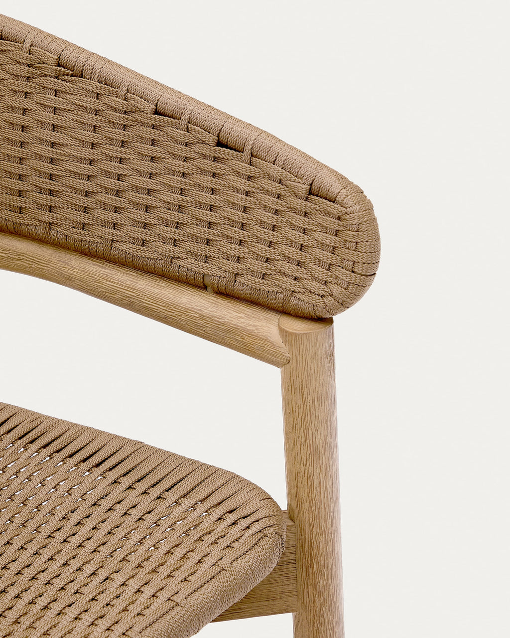 Japandi Hocker Arinella – Akazie, Natur, 65 cm – weitere Ansicht