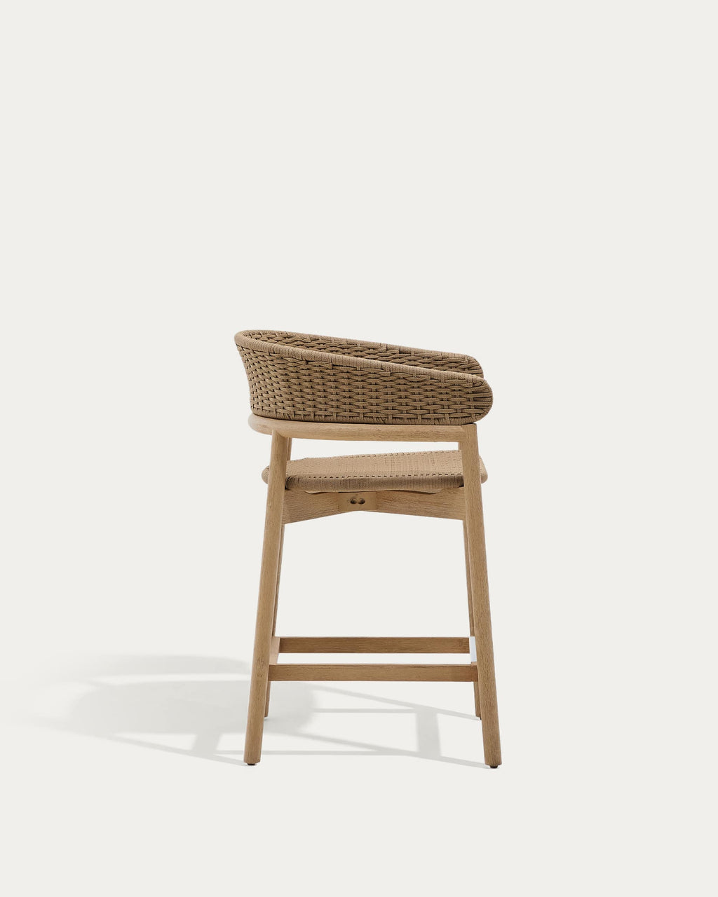 Japandi Hocker Arinella – Akazie, Natur, 65 cm – weitere Ansicht