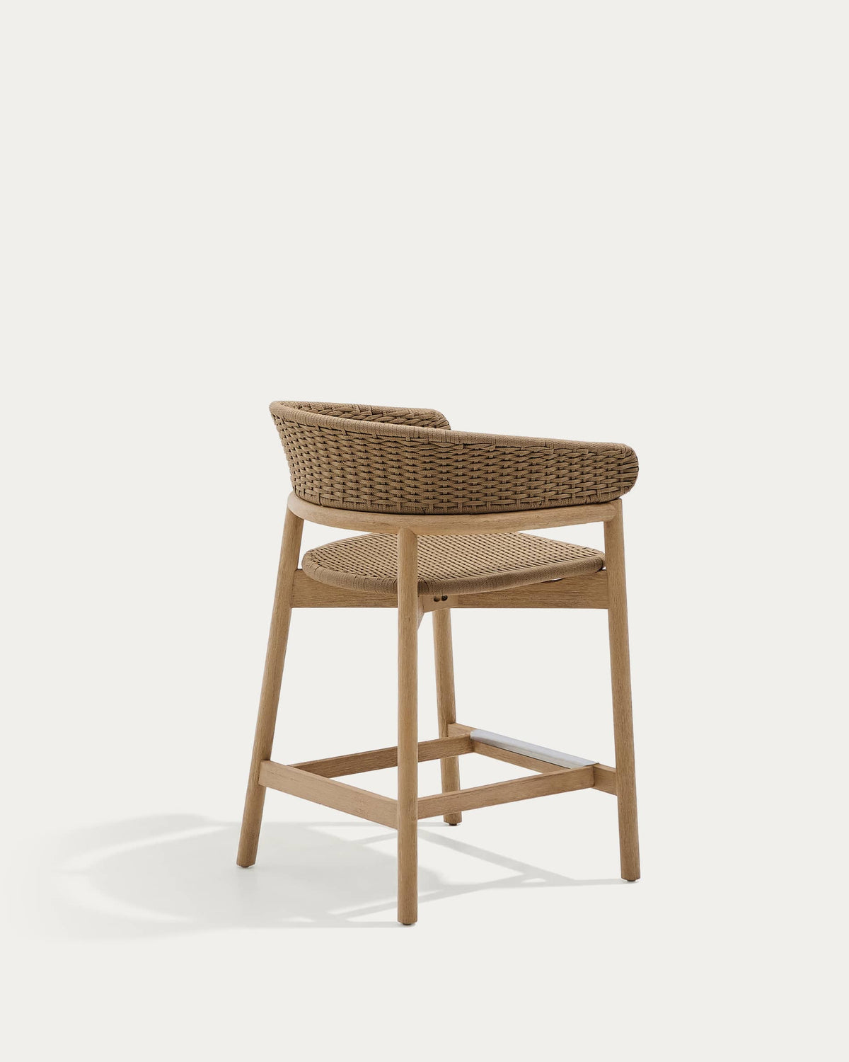 Japandi Hocker Arinella – Akazie, Natur, 65 cm – weitere Ansicht