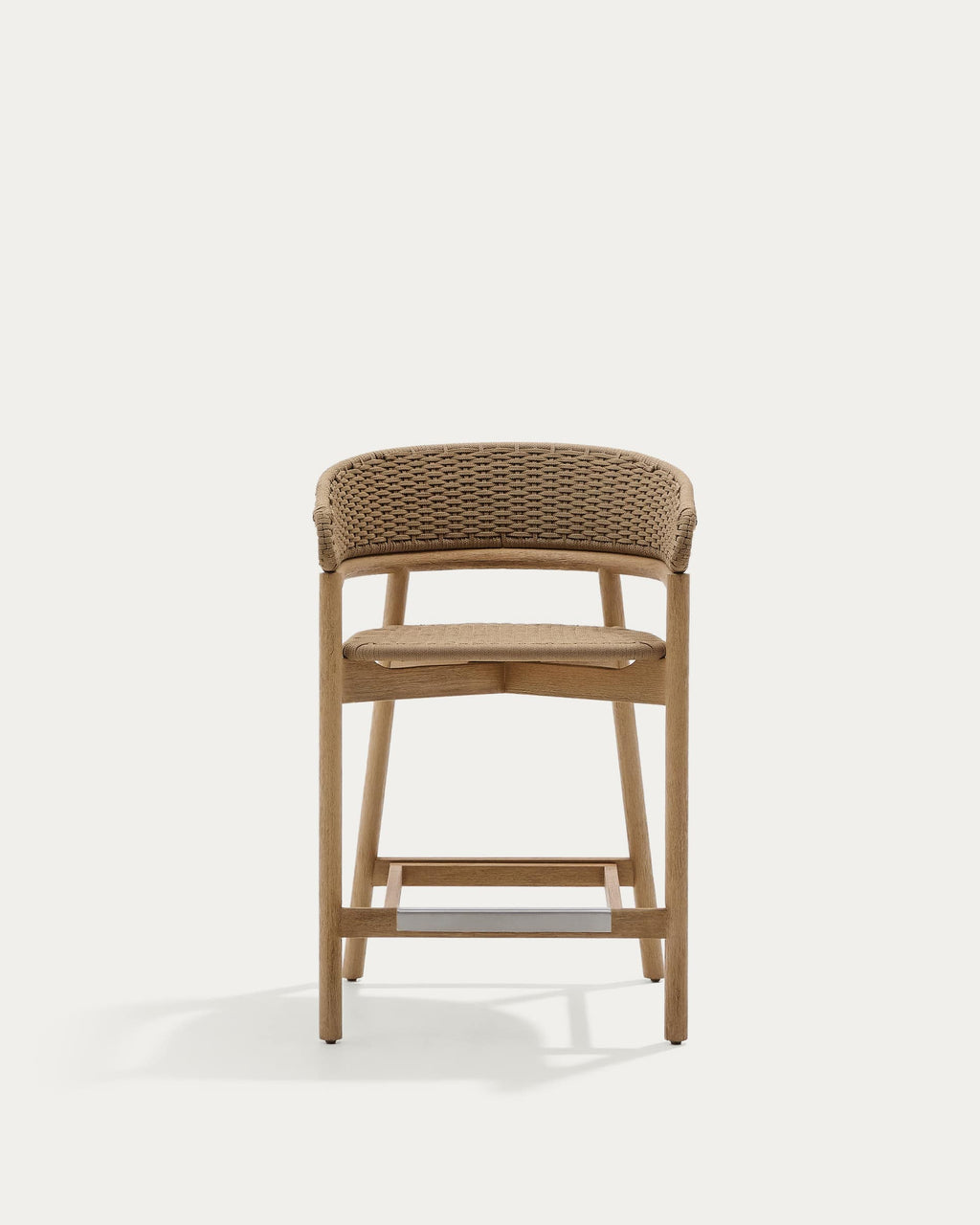 Japandi Hocker Arinella – Akazie, Natur, 65 cm – weitere Ansicht