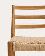 Japandi Barhocker Analy – Eiche, Natur, 65 cm – weitere Ansicht