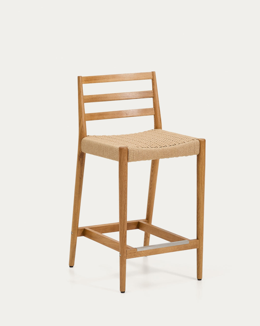 Japandi Barhocker Analy – Eiche, Natur, 65 cm – Produktansicht