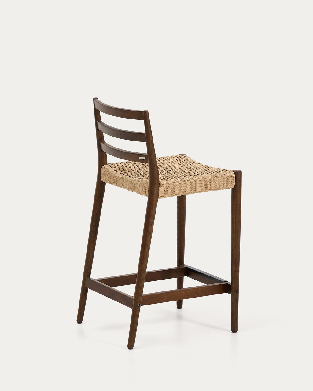Japandi Barhocker Analy – Eiche, Nussbaum, 65 cm – weitere Ansicht