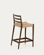 Japandi Barhocker Analy – Eiche, Nussbaum, 65 cm – weitere Ansicht