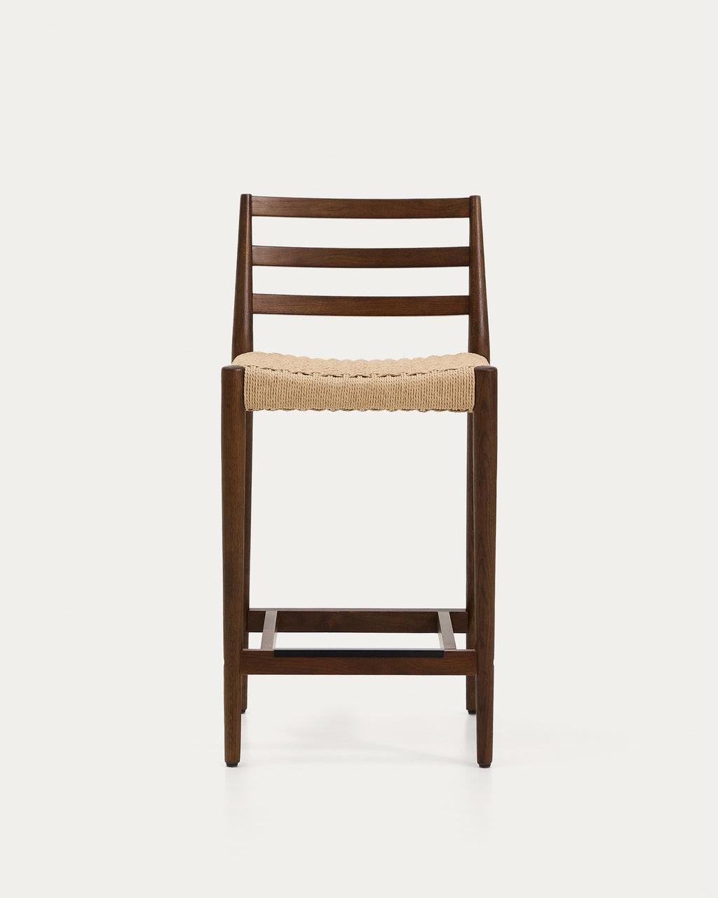 Japandi Barhocker Analy – Eiche, Nussbaum, 65 cm – weitere Ansicht