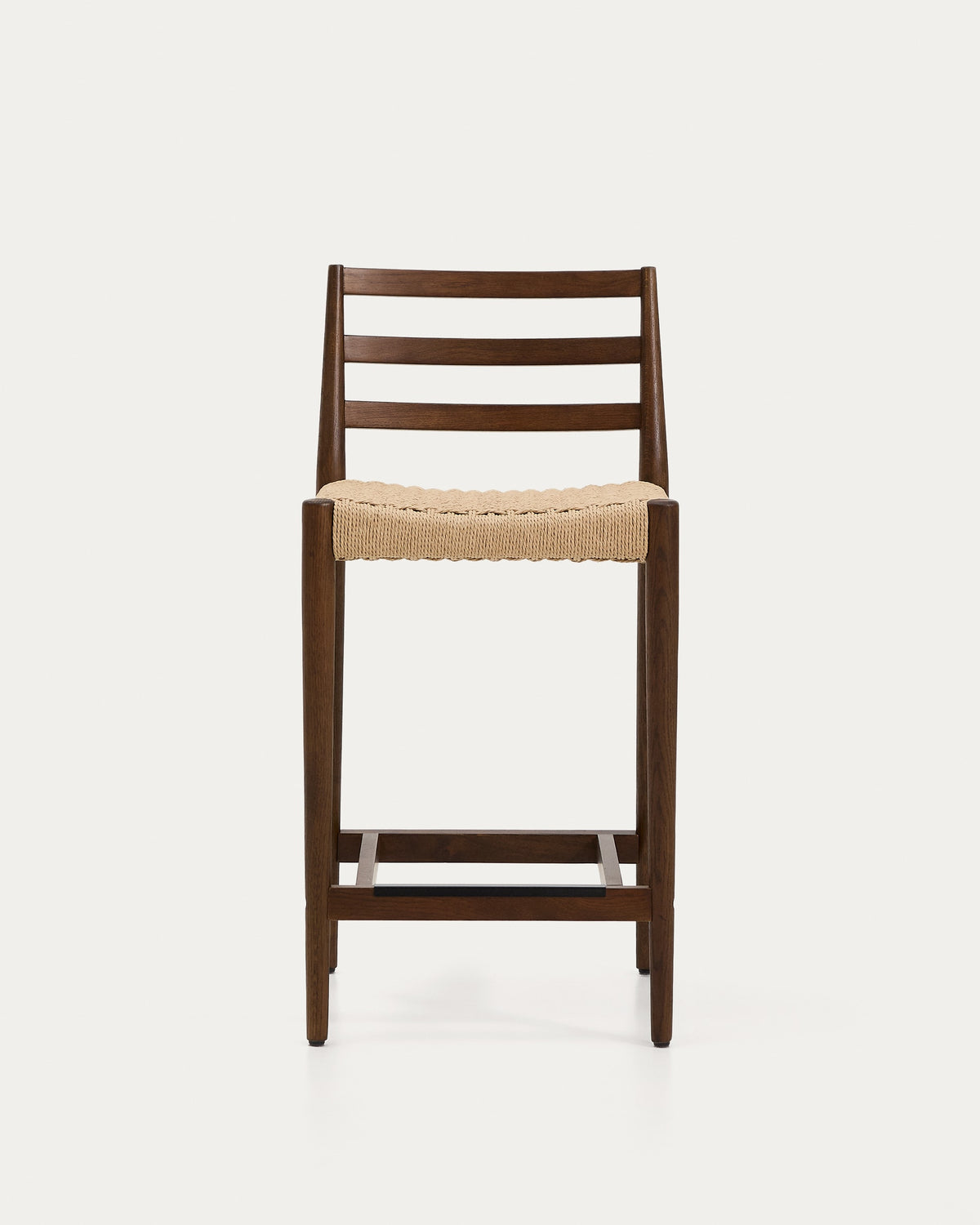 Japandi Barhocker Analy – Eiche, Nussbaum, 65 cm – weitere Ansicht