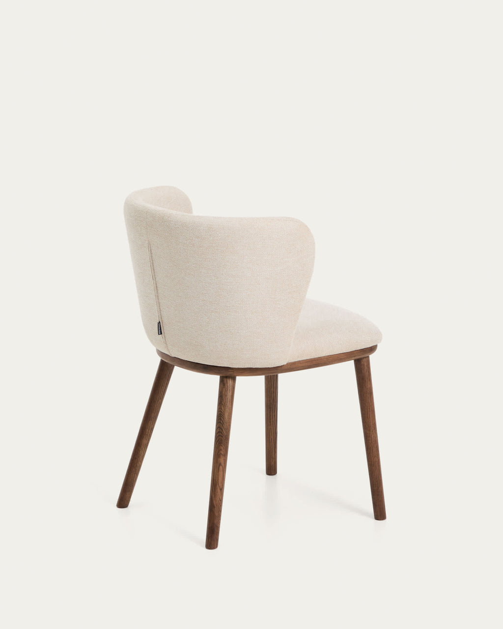 Japandi Stuhl Ciselia – Chenille, Beige – weitere Ansicht