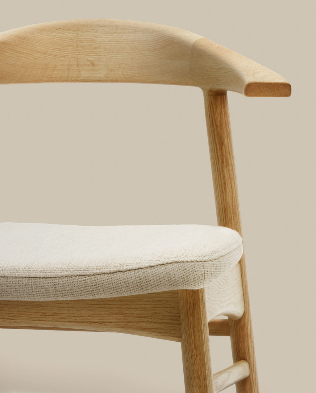 Japandi Stuhl Timons – Natur, Beige – weitere Ansicht